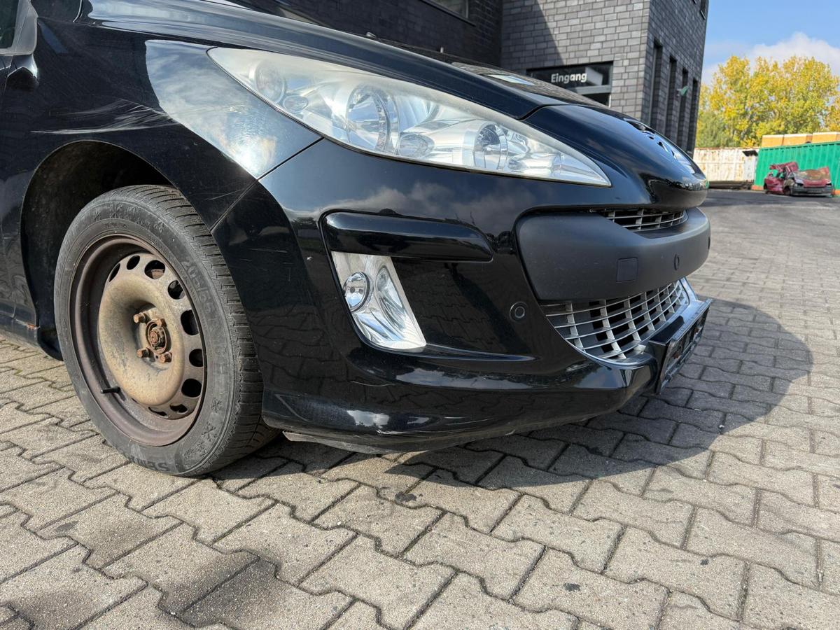 Peugeot 308 I original Stoßstange Stoßfänger vorn KTV Schwarz Vorfacelift BJ09